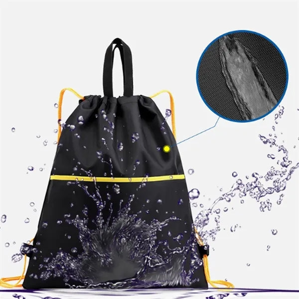Portable Large Capacity Waterproof Drawstring Backpack