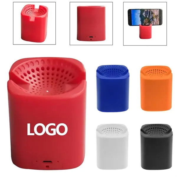 Bluetooth Speaker with Phone Stand