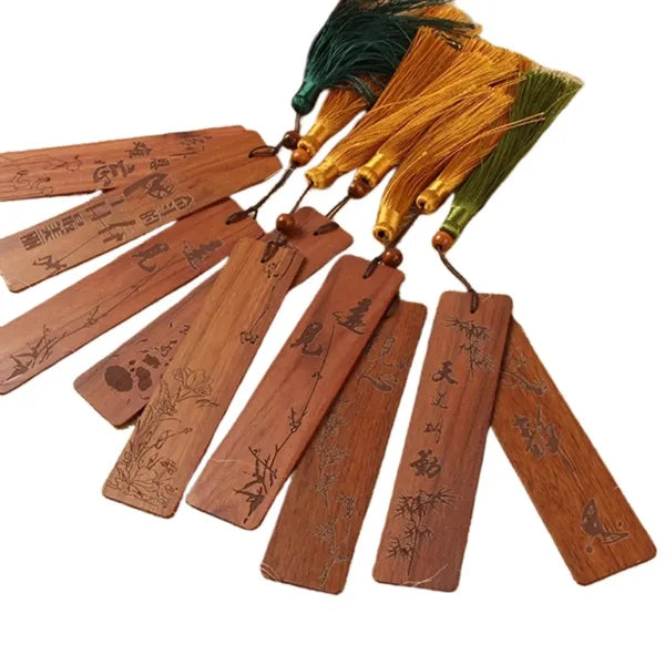 Wood Bookmark w/ Tassel