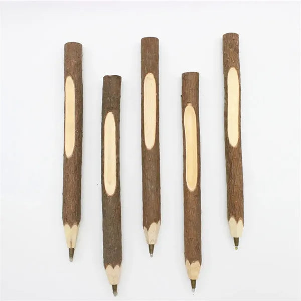 Wooden Original Ecology Custom Carved Wood Ball Pen