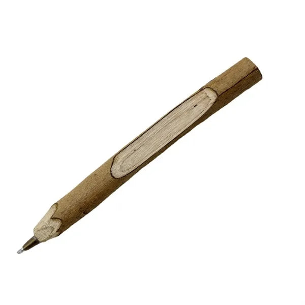 Wooden Original Ecology Custom Carved Wood Ball Pen