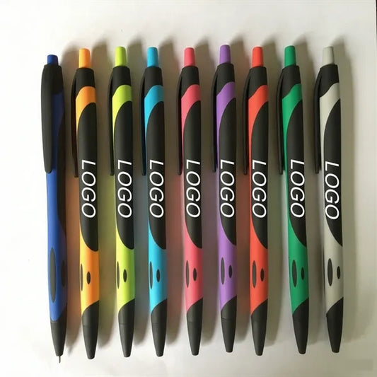 Sleek Push-Action Durable Plastic Advertising Ballpoint Pen