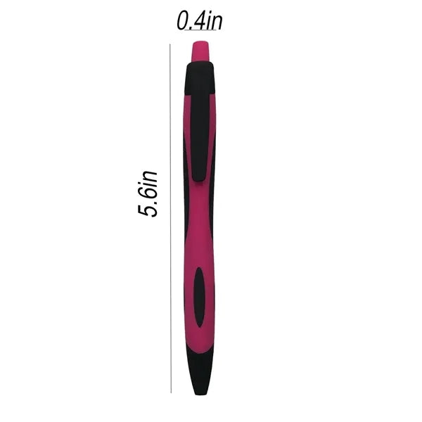 Sleek Push-Action Durable Plastic Advertising Ballpoint Pen
