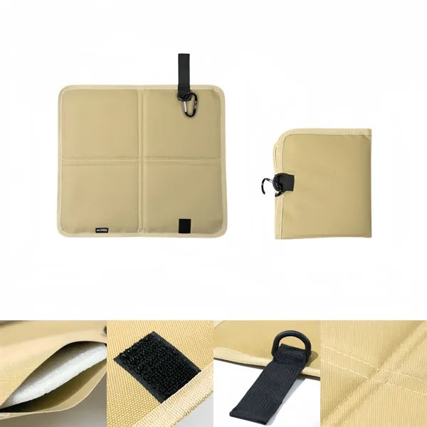 Portable Seat Cushion Pad with Carabiner