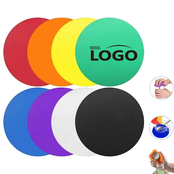 Round Silicone Jar Opener & Coaster