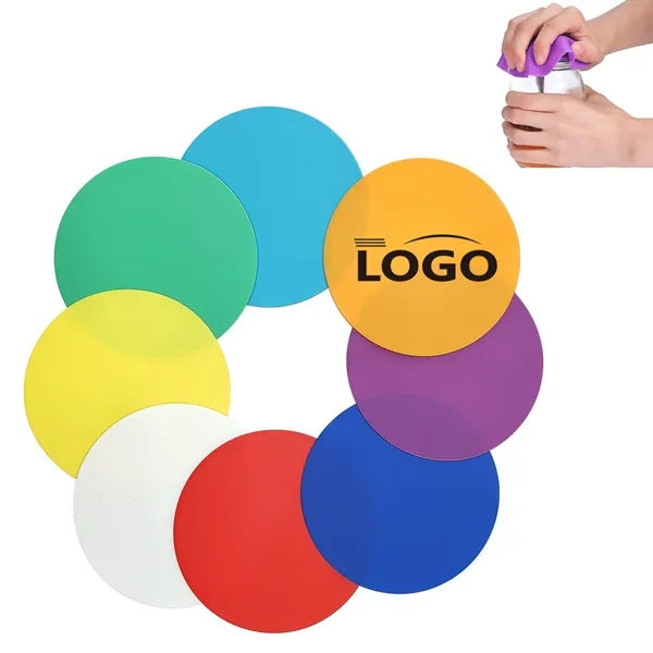 Round Silicone Jar Opener & Coaster