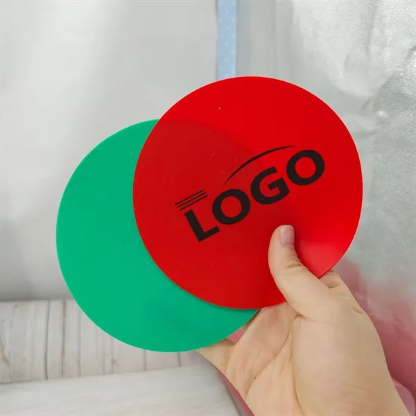 Round Silicone Jar Opener & Coaster