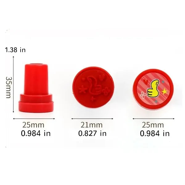 Christmas Assorted Stamps Kids Self-Ink Stampers
