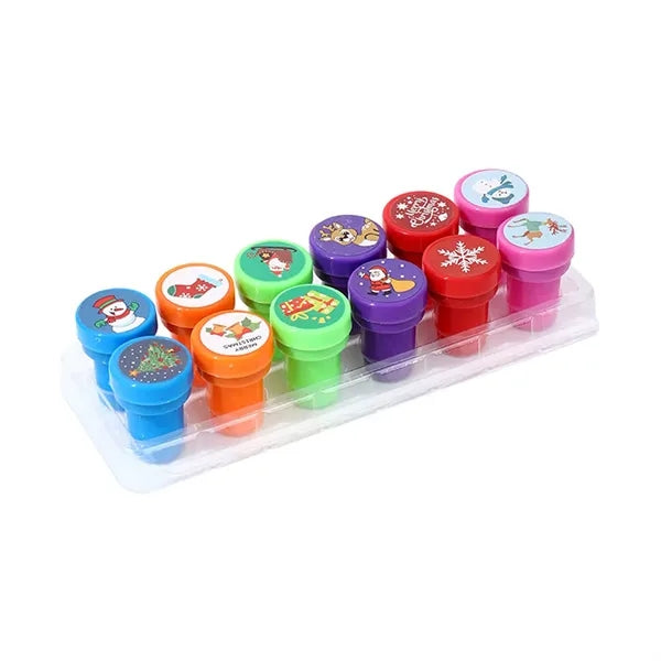 Christmas Assorted Stamps Kids Self-Ink Stampers