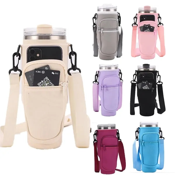 Bottle Carrier Bag for 40 oz Tumbler Holder Pouch