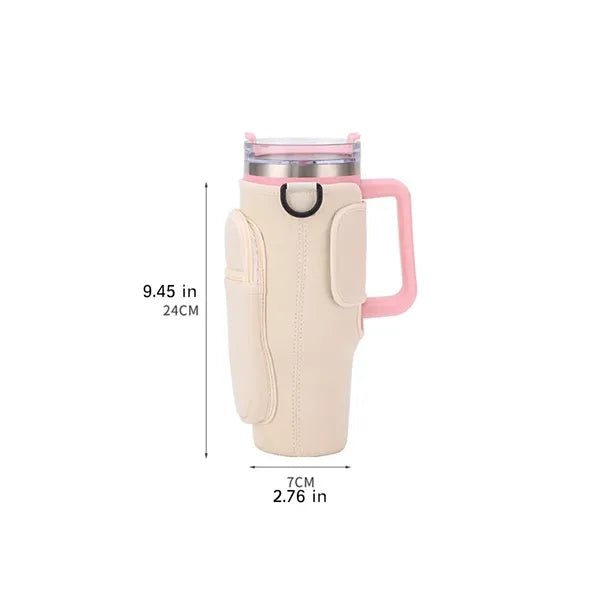 Bottle Carrier Bag for 40 oz Tumbler Holder Pouch