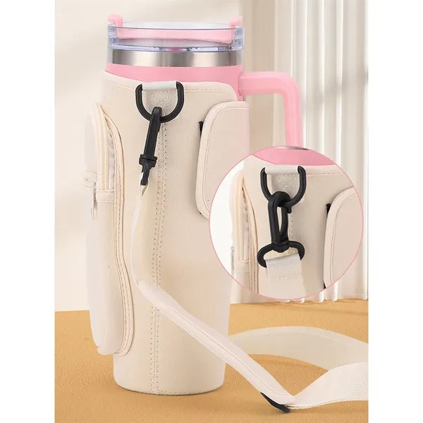 Bottle Carrier Bag for 40 oz Tumbler Holder Pouch