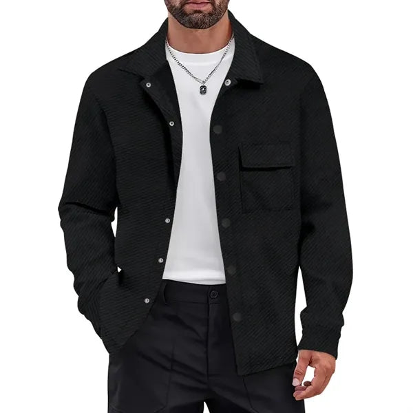 Men's Flannel Lined Shirt Jacket