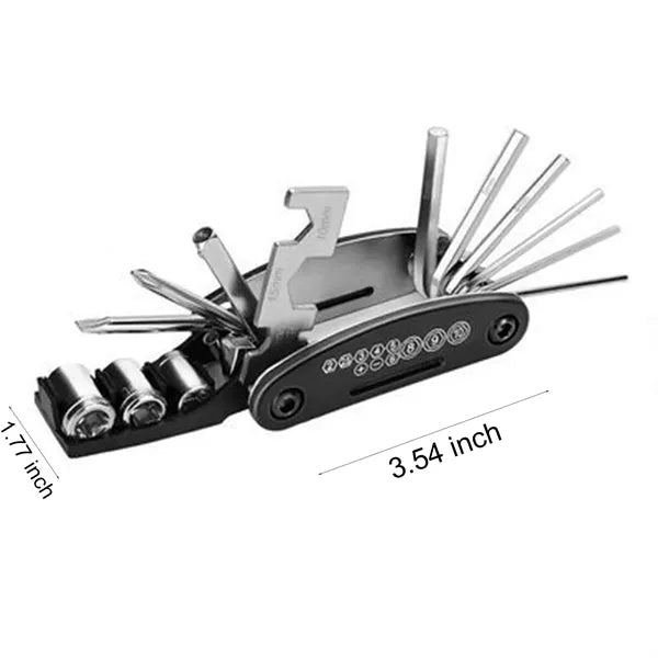 16-in-1 Folding Bike Repair Tool
