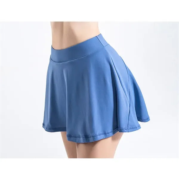 Tennis Activewear Sports Skirt With Built-in Shorts