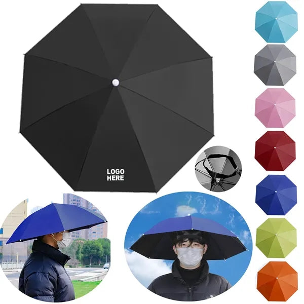Outdoor Sun Protection Hands-Free Umbrella Hat