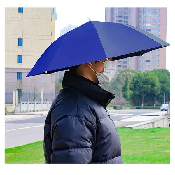 Outdoor Sun Protection Hands-Free Umbrella Hat