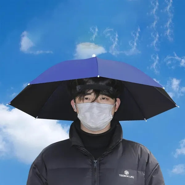 Outdoor Sun Protection Hands-Free Umbrella Hat