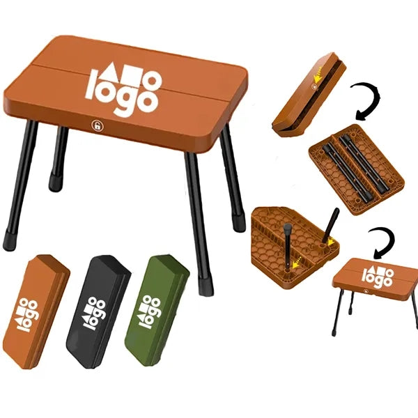 Portable Alloy-Frame Folding Stool