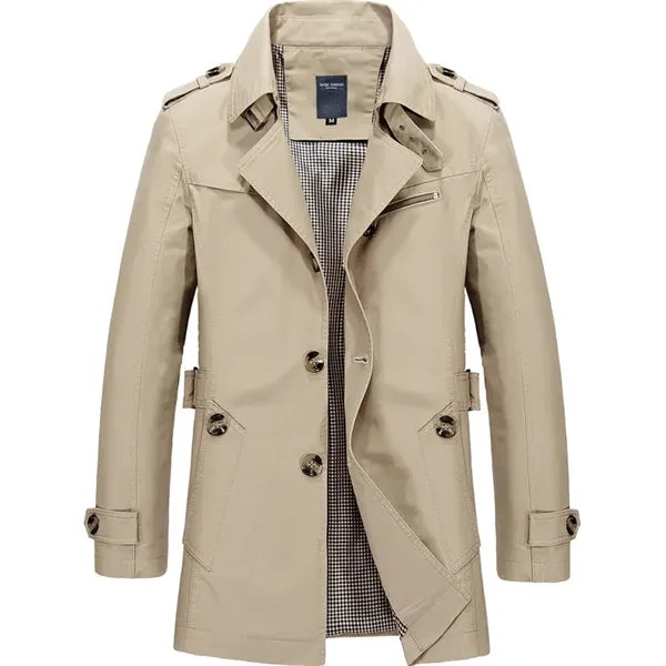 Double Breasted Long Jacket