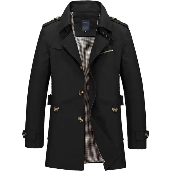 Double Breasted Long Jacket