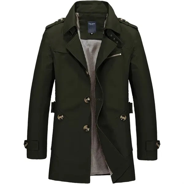 Double Breasted Long Jacket