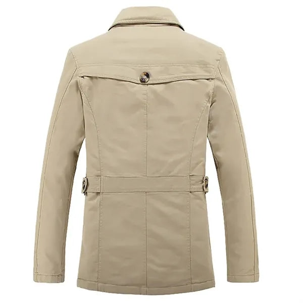 Double Breasted Long Jacket