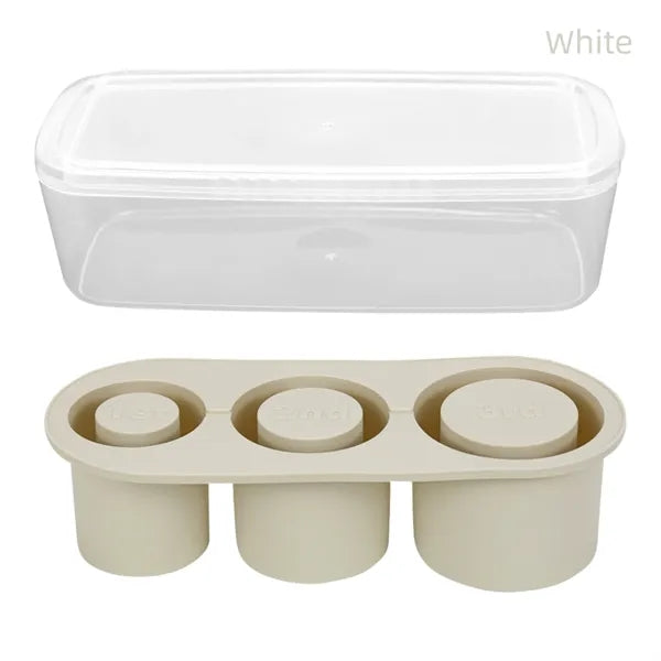 Cylindrical Silicone Ice Cube Mold