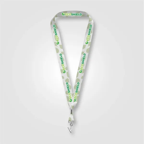 Zevi rPET Bulldog Clip Lanyard - 36" x 1"