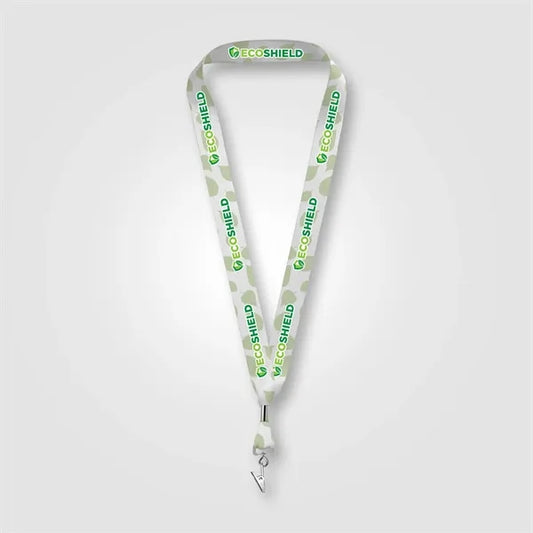 Zevi rPET Bulldog Clip Lanyard - 36" x 1"