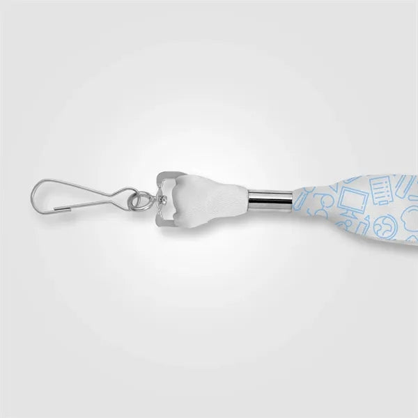 Orris rPET J Hook Breakaway Lanyard - 36" x 1"