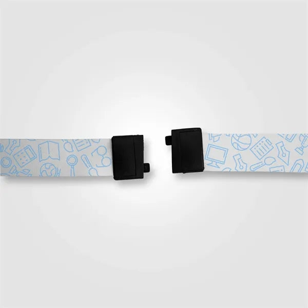 Orris rPET J Hook Breakaway Lanyard - 36" x 1"