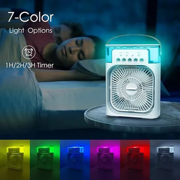Portable Air Conditioner Cooler Fan with Water Mist Spray