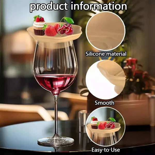 Silicone Wine Glass Charcuterie Topper
