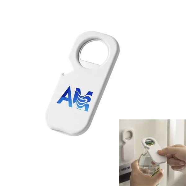 2 in 1 Magnetic Beer Bottle Opener for Fridge and RV