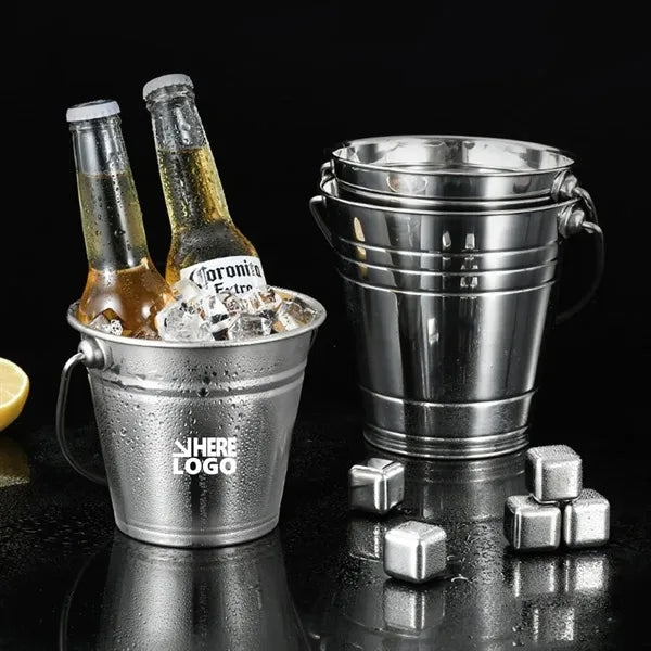 33oz stainless steel ice buckets