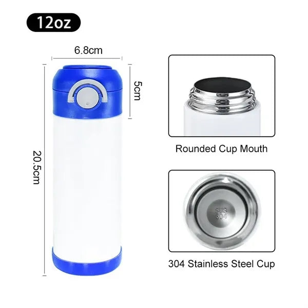 Stainless steel dome double-layer thermos cup