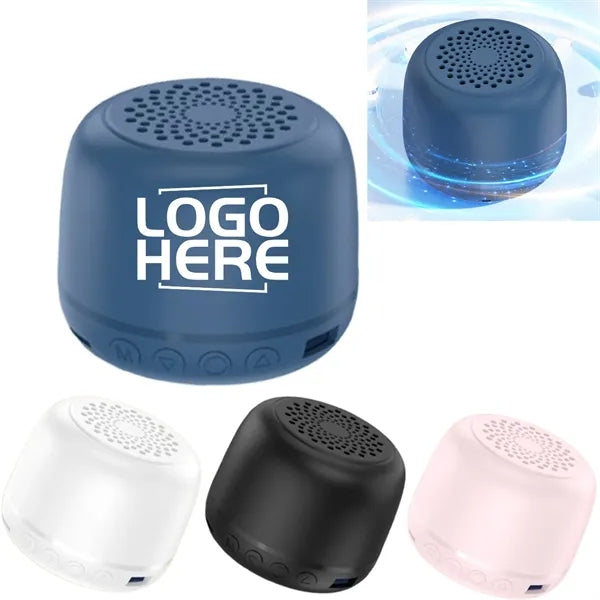 Portable Macaron Bluetooth Speaker With Rich Bass