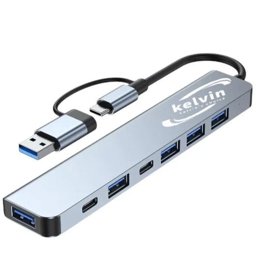 High Speed 8 in 1 USB C Docking Station with Stable Hubs