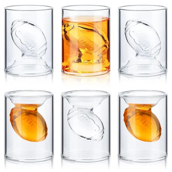 Football Reversible Shot Glass