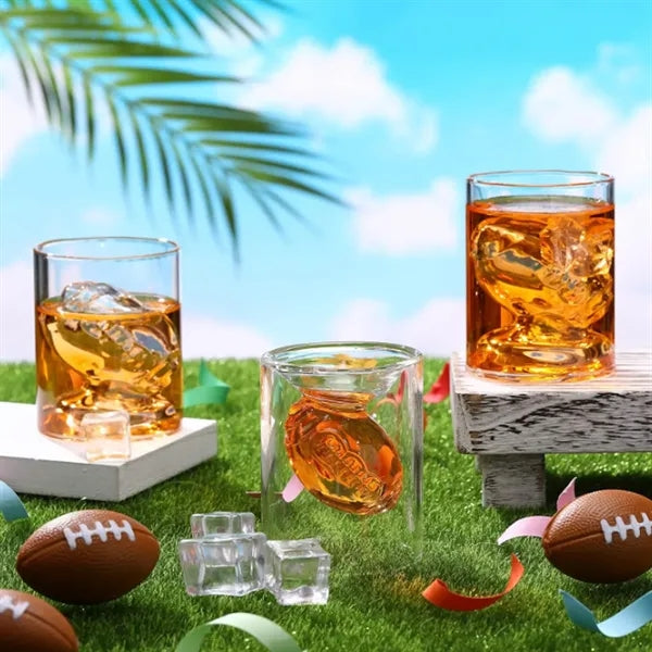 Football Reversible Shot Glass