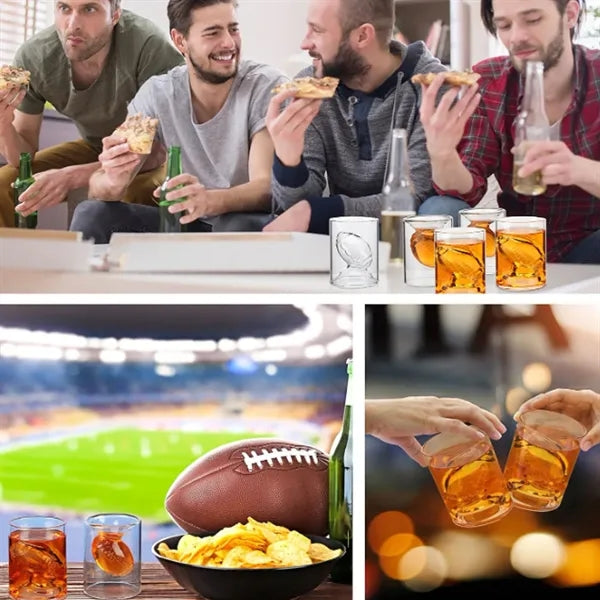 Football Reversible Shot Glass
