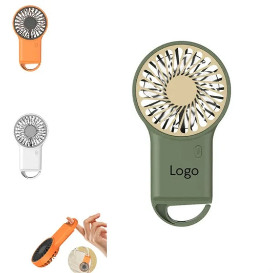 Foldable USB Fan with Carabiner
