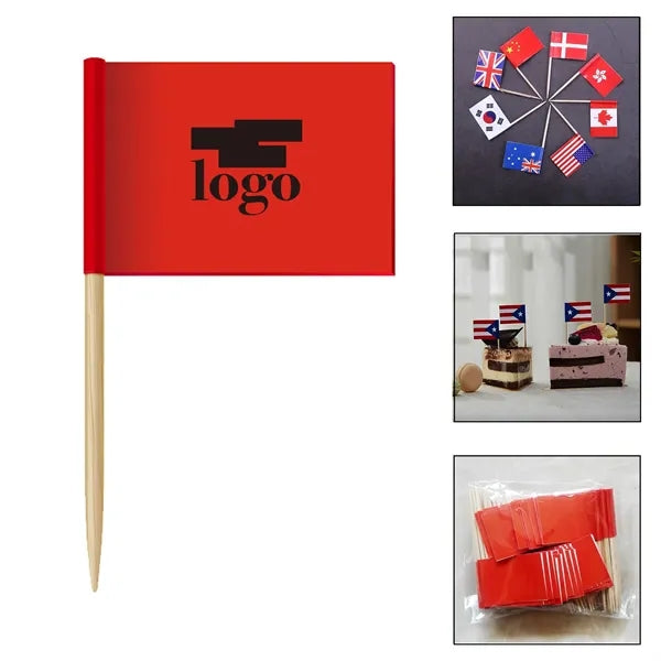 Mini Color Paper Flag