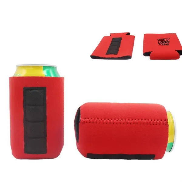 Magnetic Insulated Beverage Can Cooler Sleeve