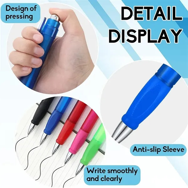 Jumbo Fat ABS Pen with Wide Barrel and Soft Grip