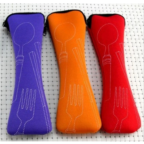 Portable Straw Tableware Set