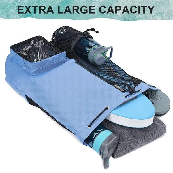 Multifunctional Drawstring Pool Backpack