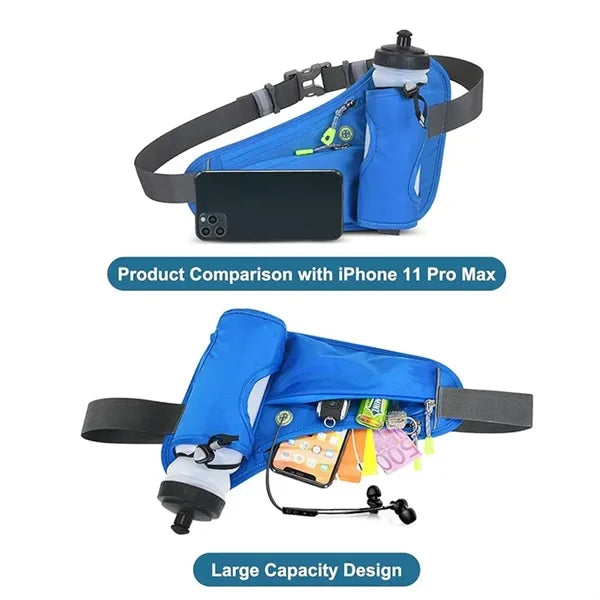 Fanny Pack with Water Bottle Holder