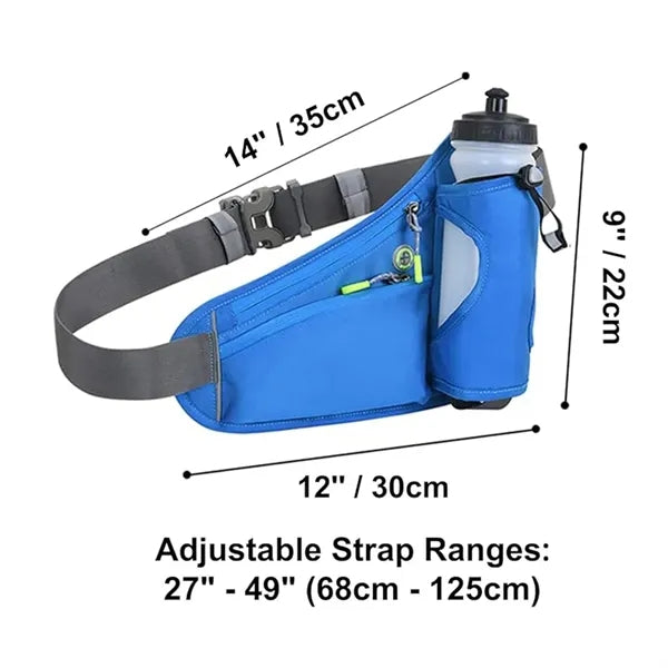 Fanny Pack with Water Bottle Holder